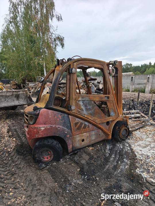 Wózek Linde spaleniu sprzedam
