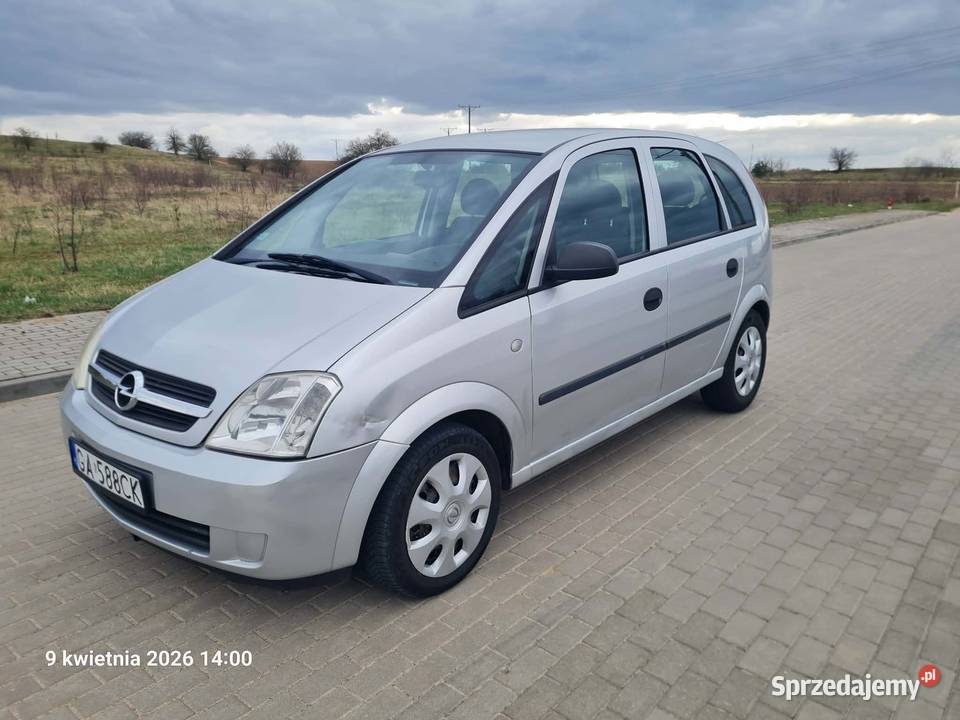 OPEL MERIVA sprawna długie opłaty Meriva Grajewo