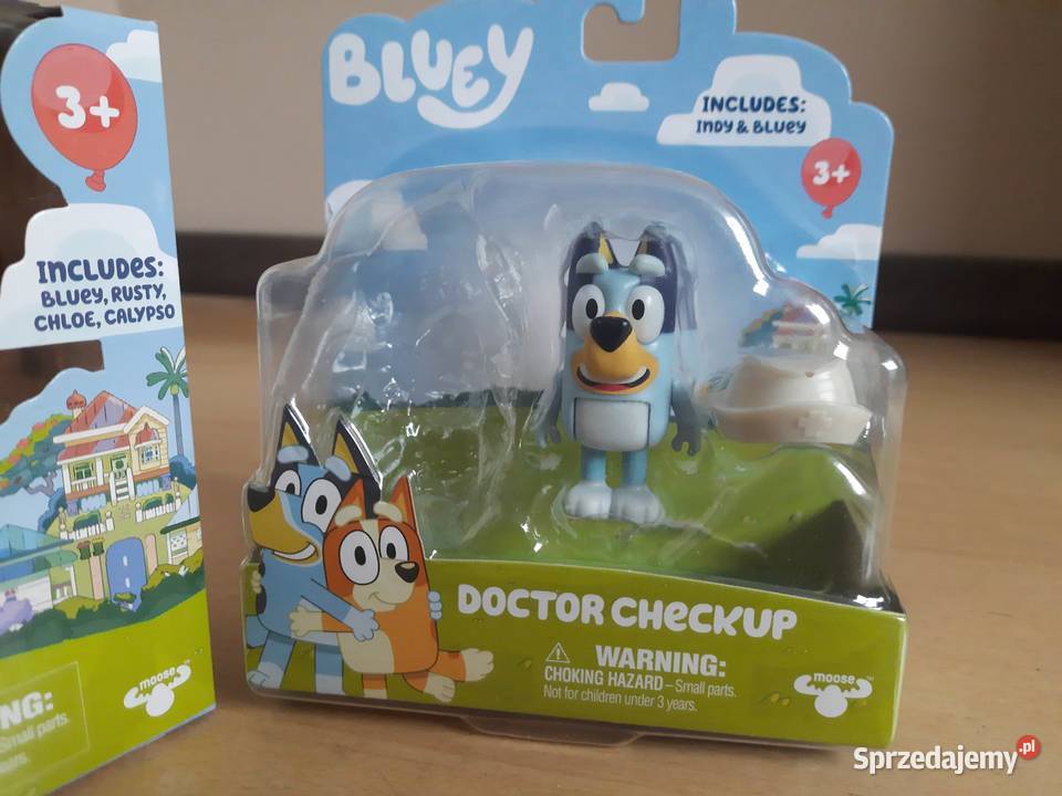 Bluey figurki Ryżyk Blue oryginalne Moose Toys Krotoszyn sprzedam
