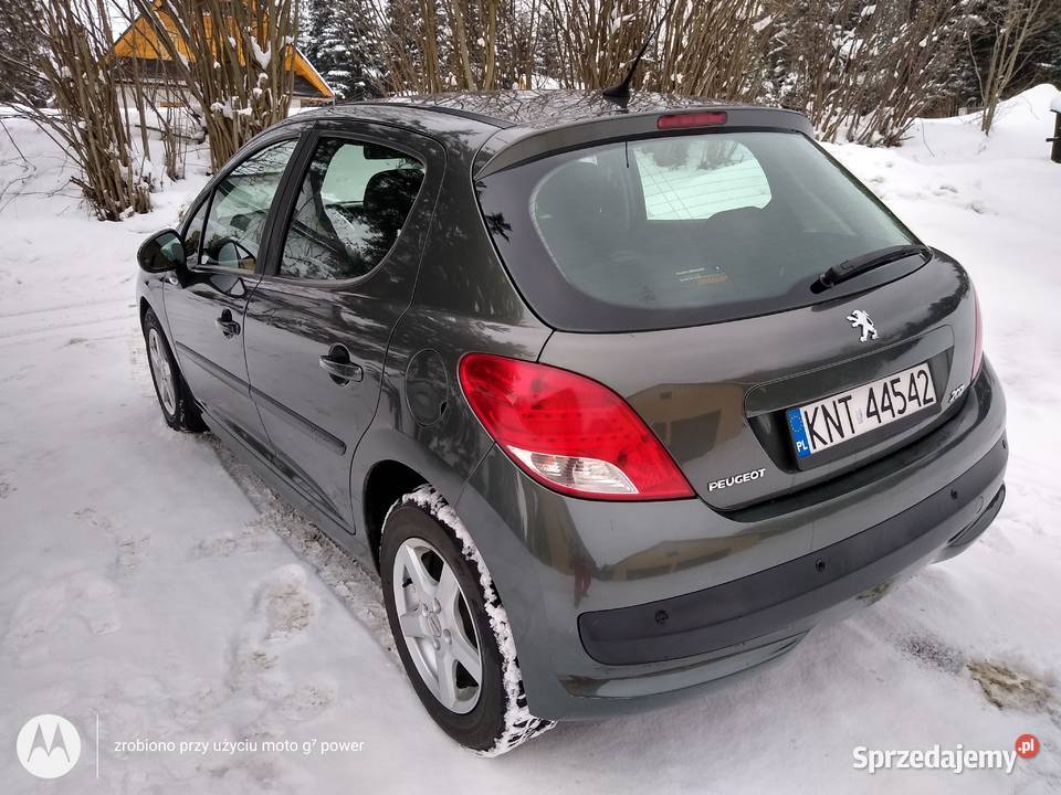 Peugeot 207 14 Benzyna Bezwypadkowy zadbany ABS Nowy Targ