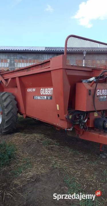 Rozrzutnik obornika gilibert Miro Amazone Lulkowo