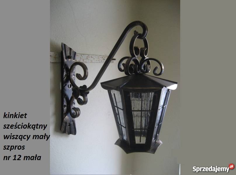 KINKIET WISZĄCY KWADRATOWY domu i ogrodu Oświetlenie Częstochowa