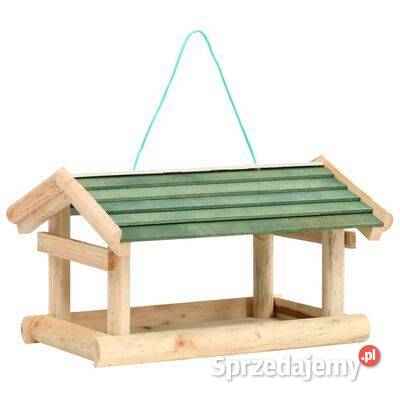 vidaXL Karmnik ptaków lite drewno 35 x 295 x 21 mazowieckie sprzedam