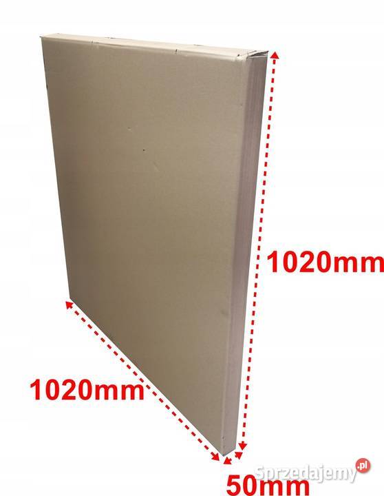 Karton kartony pudło pudła 1020x50x1020mm MOCNE Pozostałe Skawina