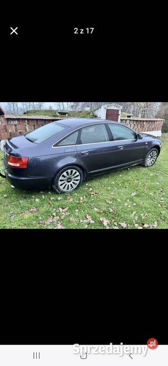 Ładne audi A6 c6 24 lpg nowy rozrząd uszk silnik Rok produkcji 2005