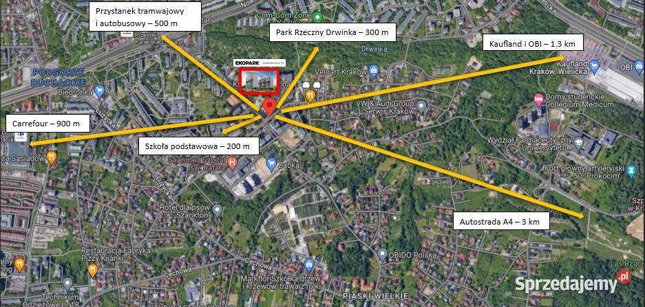 Słoneczne 1 2 pokoje 7 piętro Widokokowe Balkon Piętro 7 Kraków