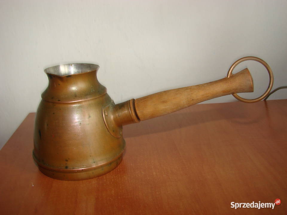 miedziany tygielek do kawy pomorskie