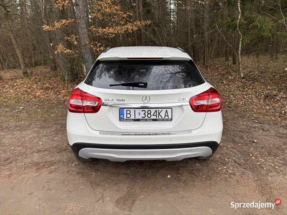 Mercedes GLA serwisowany bezwypadkowy Białystok