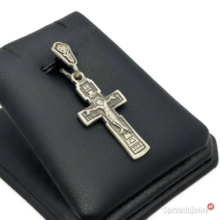 Srebrna Zawieszka Próby 925 256g Krzyż Krzyżyk Wisiorki