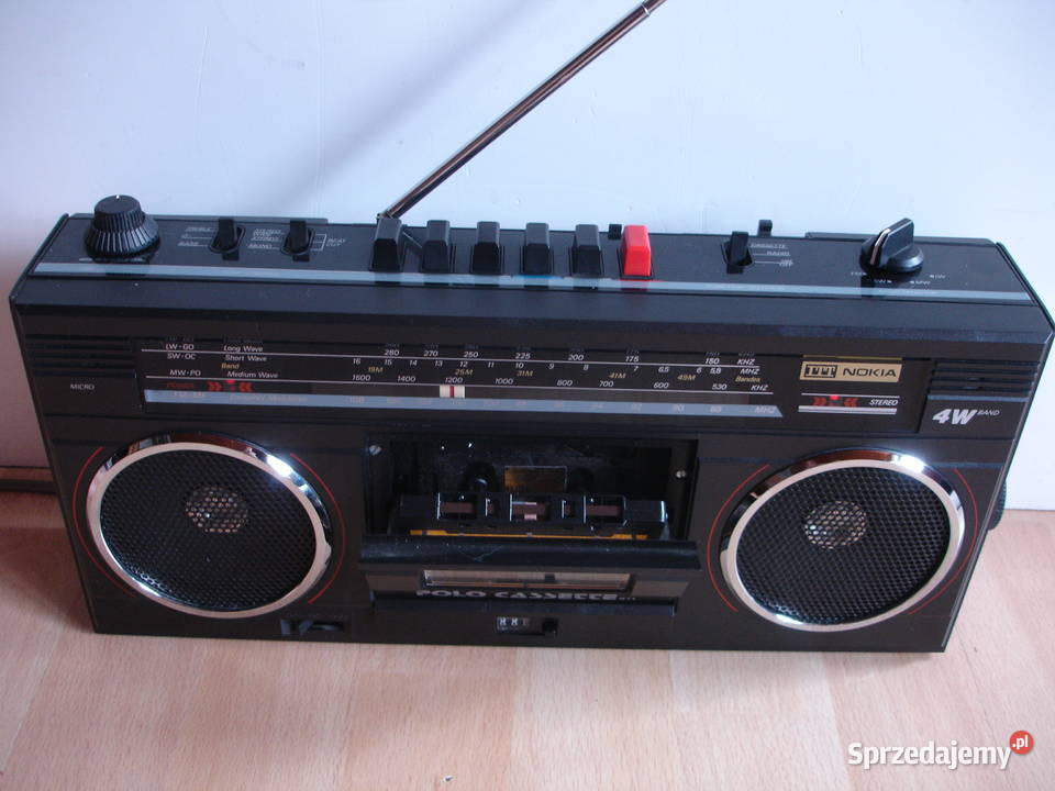 Radiomagnetofon ITT NOKIA Polo Cassette 811 Zielona Góra