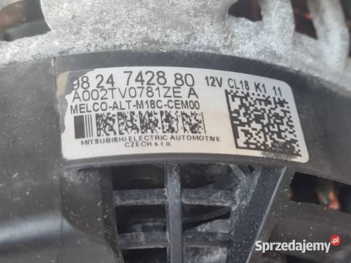 Alternator OEM 15 Blue HDI Ford Peugeot Citroen Częstochowa