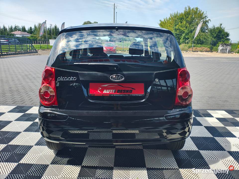 Kia Picanto 10 Benzyna Klimatyzacja czarny Zarszyn sprzedam
