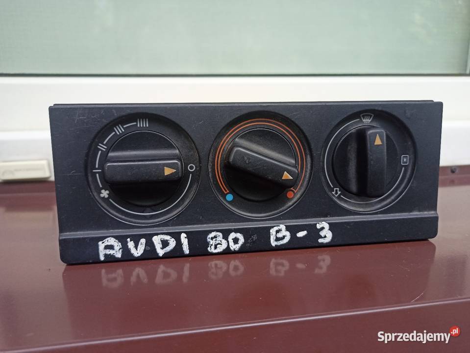 Audi 80 B3 panel sterowania nawiewu nadmuchem Sieradz