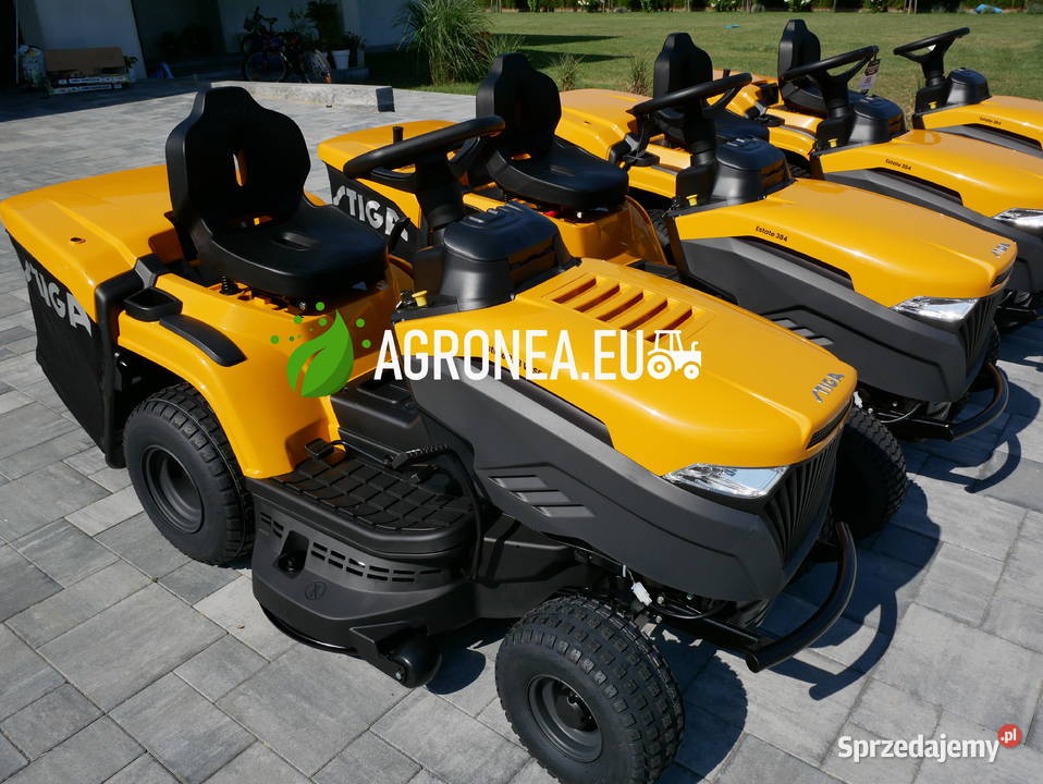 STIGA 398W SE 2 cylindry traktor kosiarka kosz łódzkie Opoczno