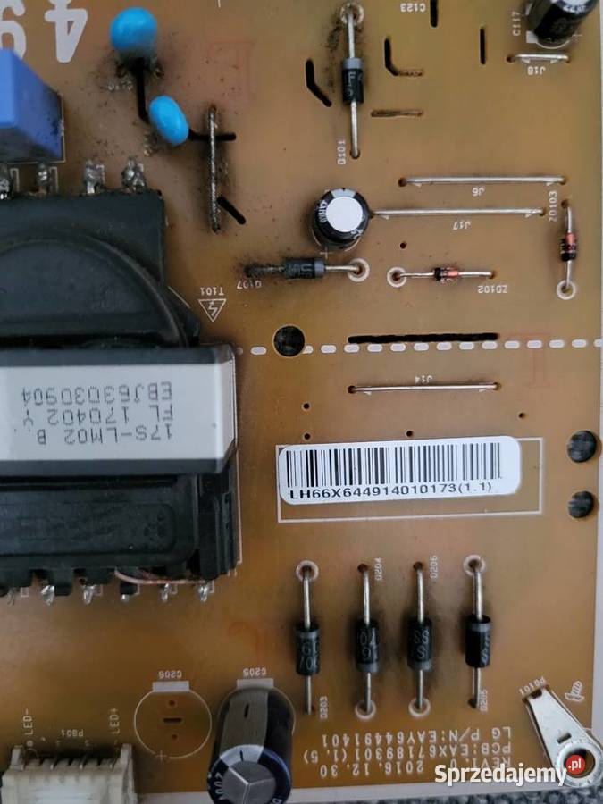 LG 49LJ94V zasilacz telewizora śląskie Gliwice