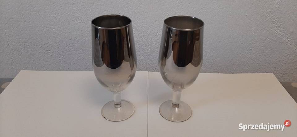 Komplet zastawa 30 sztuki PLATYNA kieliszki Konstancin-Jeziorna