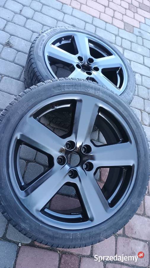 Koła audi 18 Ronal 5x112 opony zimowe Kasiłan sprzedam