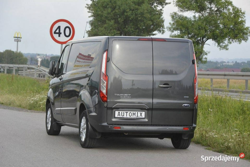 Ford Transit Custom 20 EcoBlue automat L1H1 szary Sędziszów Małopolski