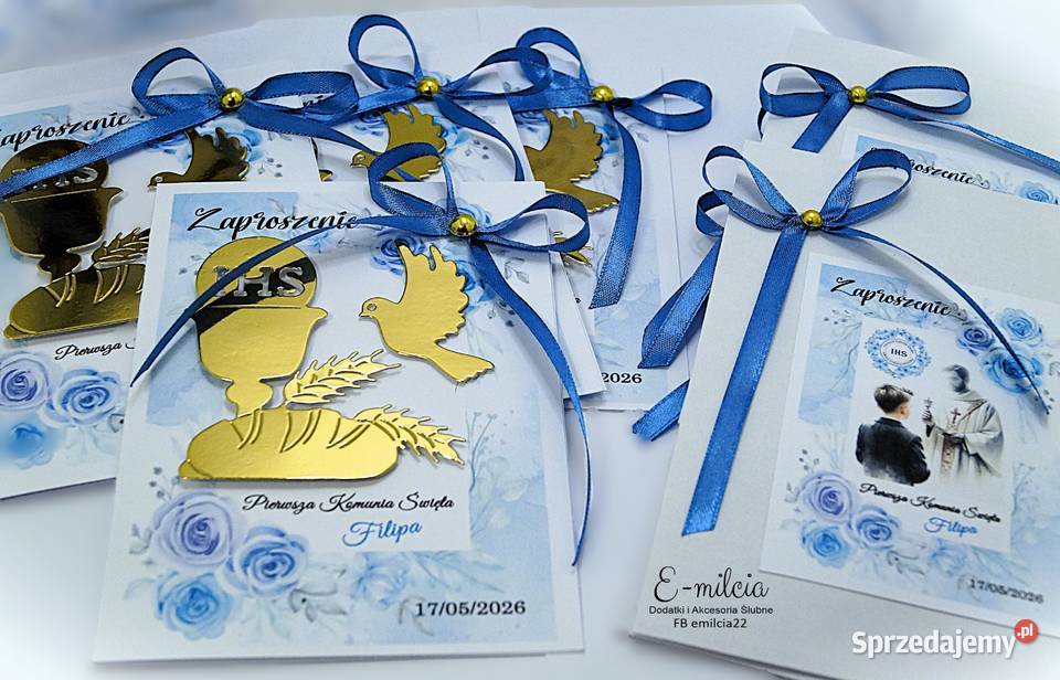 ZAPROSZENIA 3D SPERSONALIZOWANE i z ozdobioną Zielona Góra