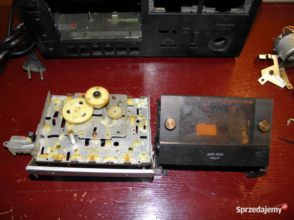 Unitra deck magnetofon części M8041 silnik trafo wielkopolskie Krotoszyn sprzedam