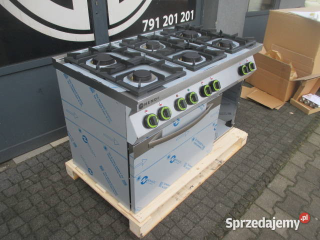 Nowa Kuchnia Gazowa 6palnikowa z piekarnikiem wielkopolskie Ostrów Wielkopolski