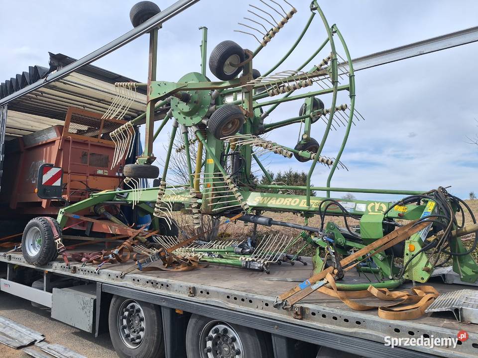 Zgrabiarka dwukaruzelowa Pottinger Krone Stan do Łomża