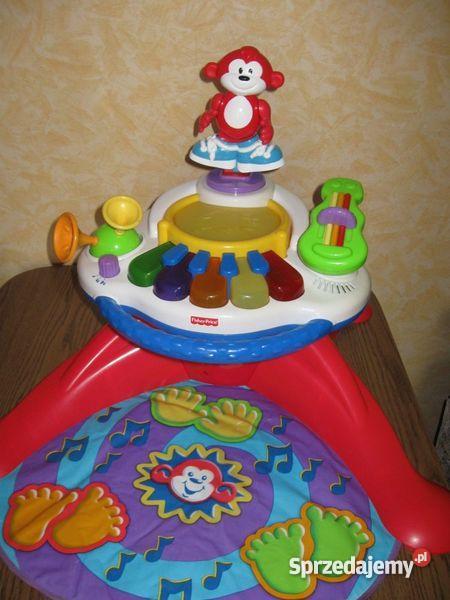 Fisher Pianinko tanczaca małpka Edukacyjne mazowieckie Sochaczew
