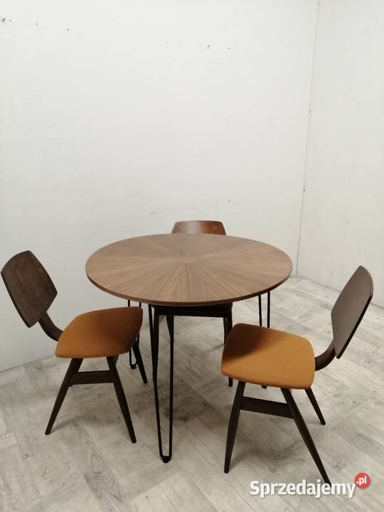 stolik kawowy kawiarniany kuchenny okrągły blat Radomsko