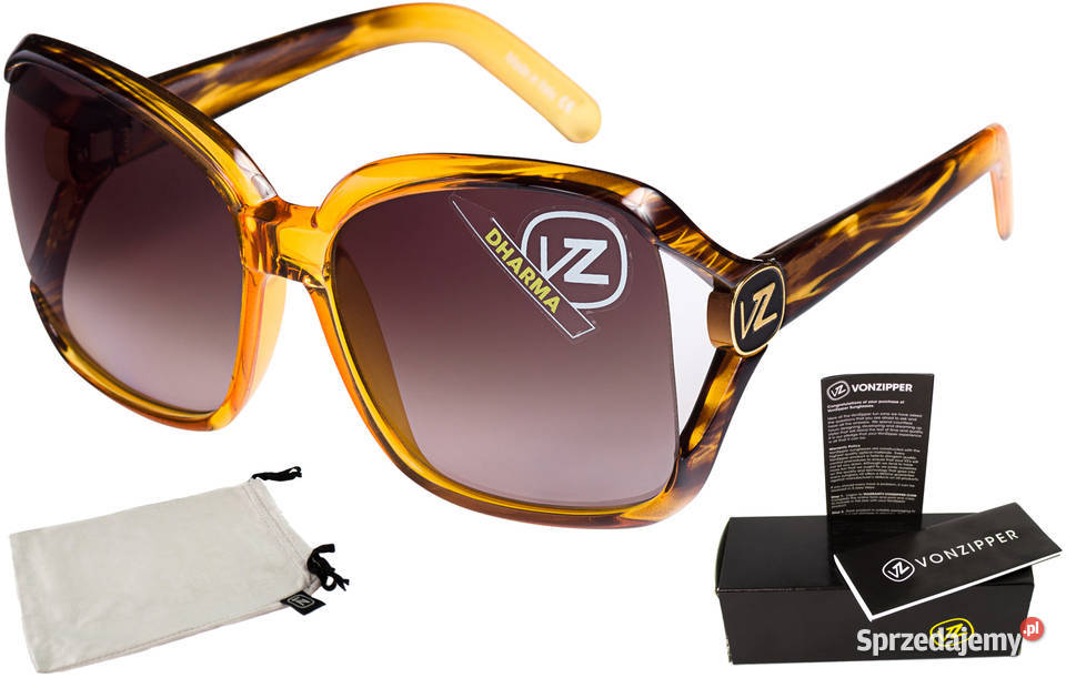 Okulary przeciwsłoneczne Włoskie Von Zipper Dąbrowa Górnicza sprzedam