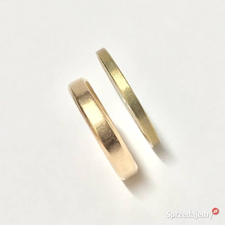 Złota OBRĄCZKA ślubna DAMSKA 14K KLASYCZNA r 17 mazowieckie Warszawa sprzedam