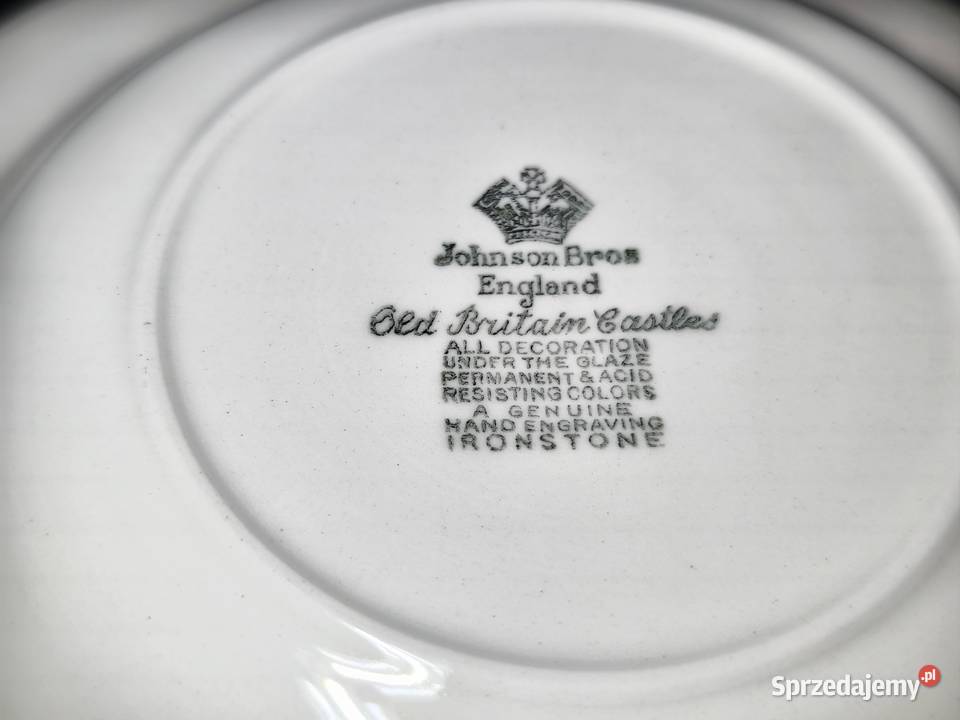 Talerz głęboki angielski Johnson Bros Old Chełm