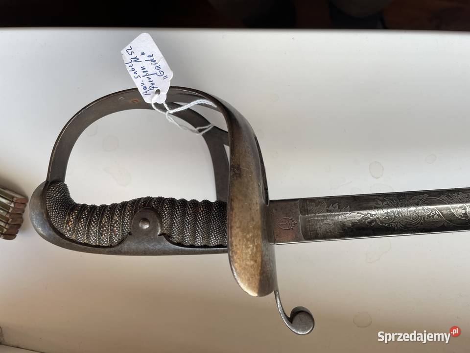 Szabla pruska kawaleri model 1852 Czaplinek