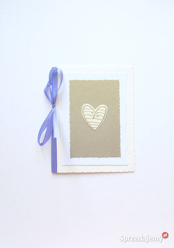 serduszko kartka ślubna kartka ładne kartki Warszawa
