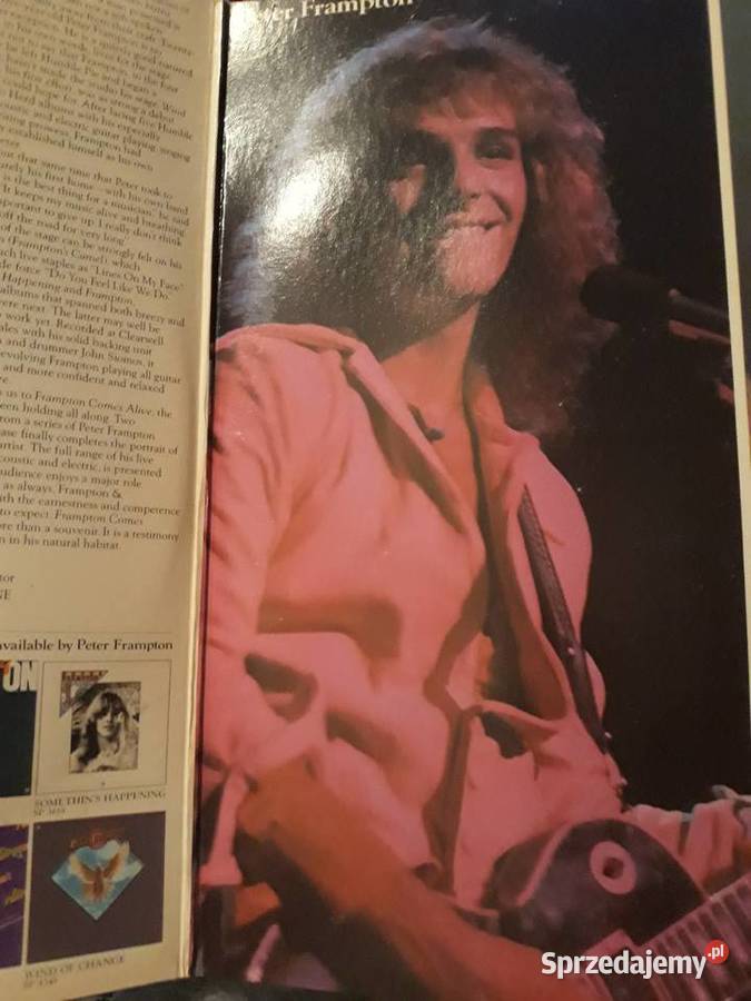 PETER FRAMPTON Comes Alive 2 LP Orginał 1976 USA podkarpackie Rzeszów sprzedam