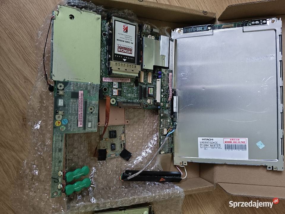 Części do retro laptopa Hitachi mazowieckie Otwock