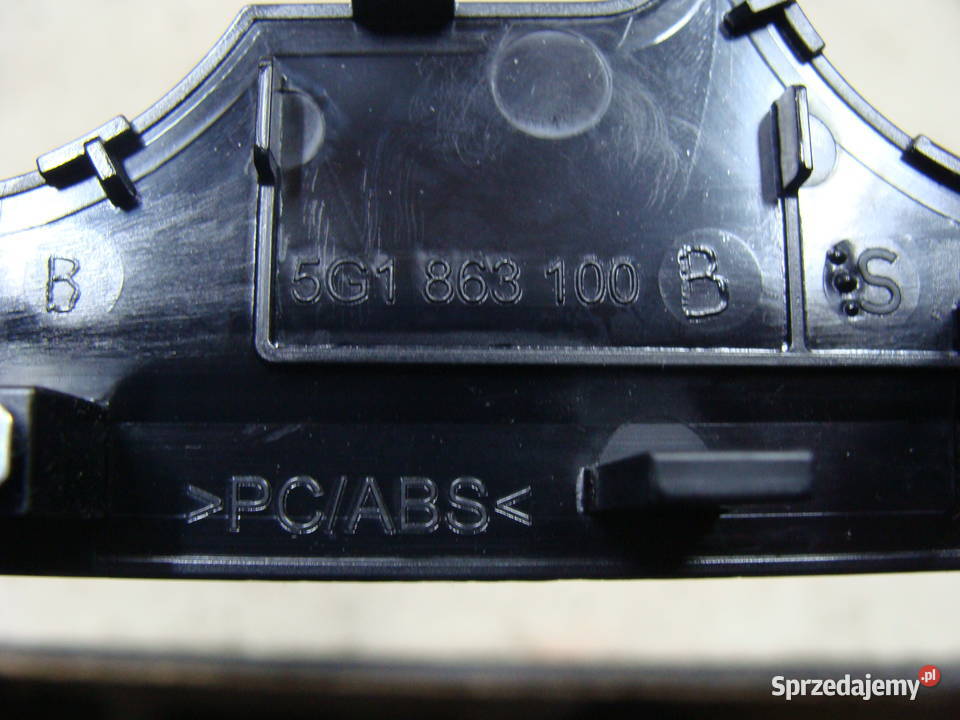 DEKOR RAMKA PANELA KLIMATYZACJI VW GOLF VII sprzedam