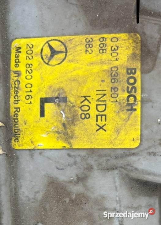 REFLEKTOR PRZEDNI LAMPA PRZOD LEWA LEWY MERCEDES osobowe