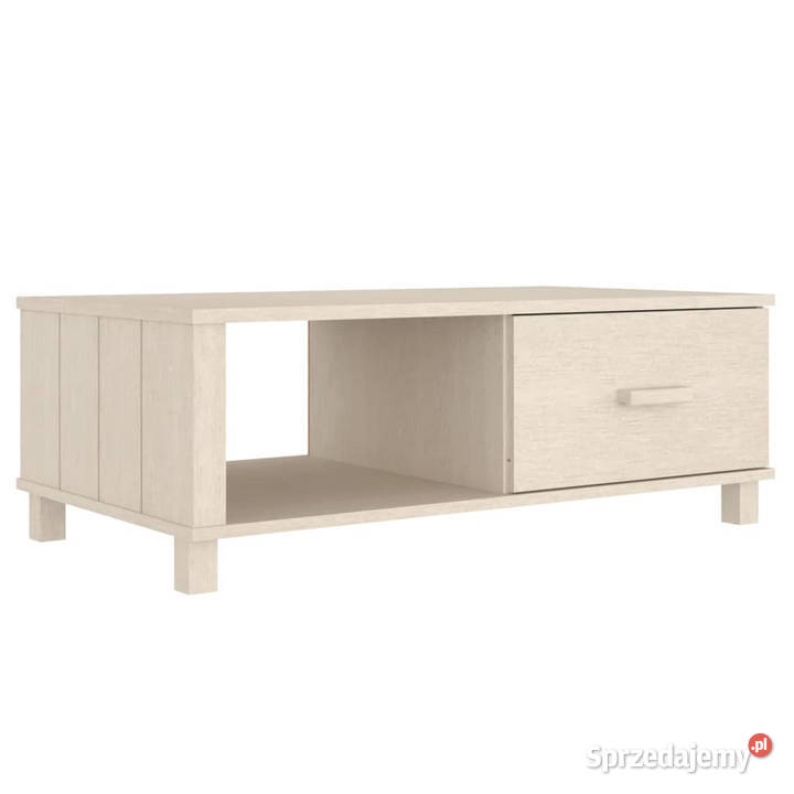 Stolik kawowy HAMAR miodowy brąz 100x55x35 lita