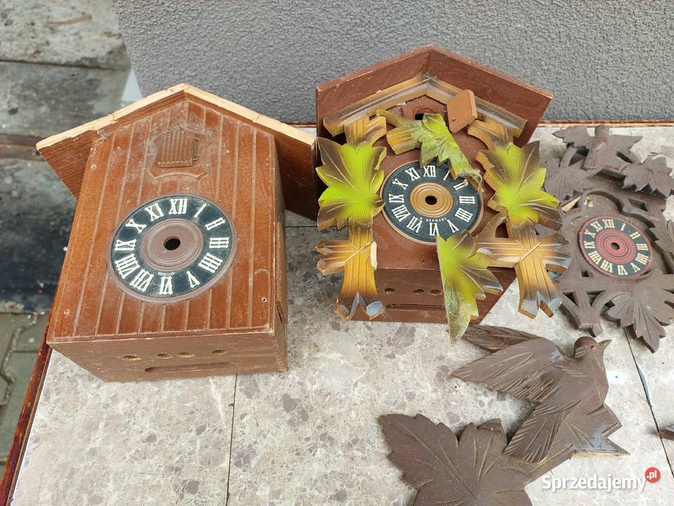 Zestaw części elementów do starych zegarów Pozostałe Tczew