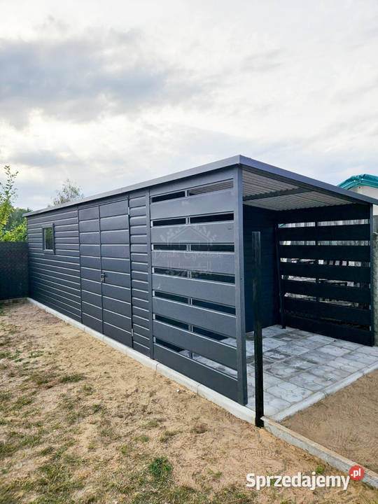 Schowek Domek Ogrodowy 65x25m wiata 15x25m okno Mrągowo