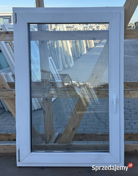 OKNA KacprzaK Witryna 87X131 FIX Używany PCV Lublin