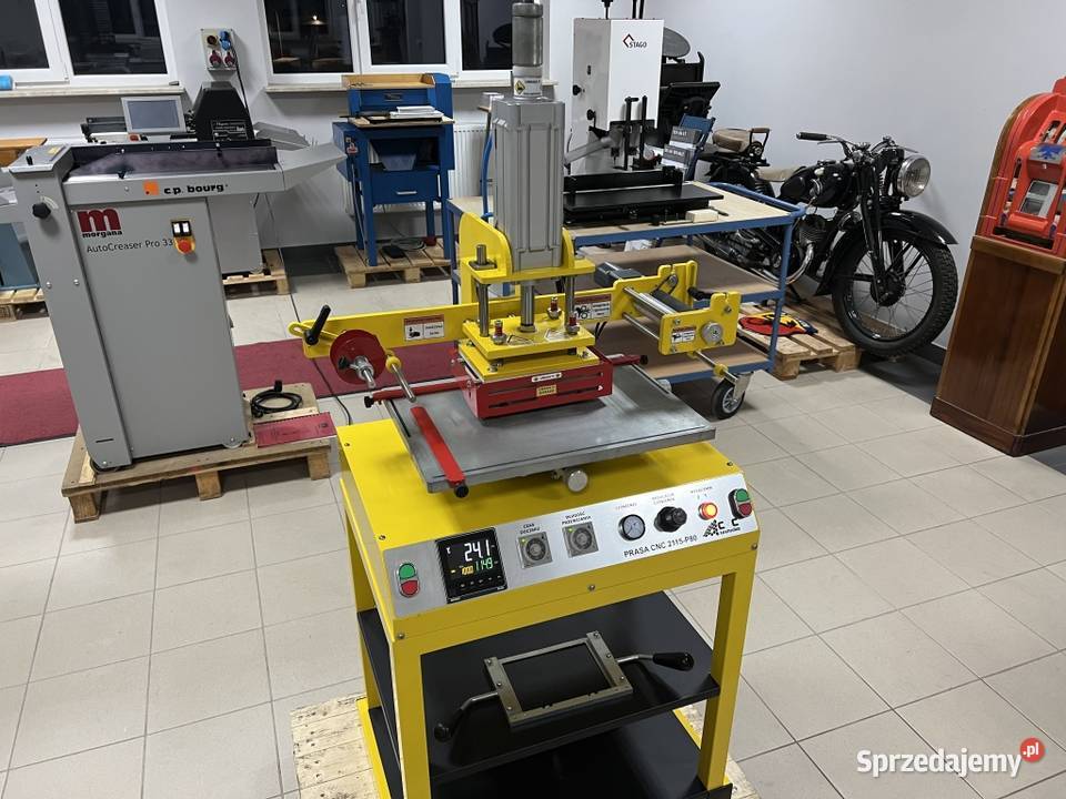 Złociarka CNC 2115P80 prasa do hotstampingu Radom