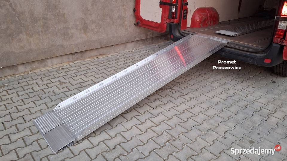 Rampa Aluminiowa 23 częściowa 295 x 98 ranty Proszowice