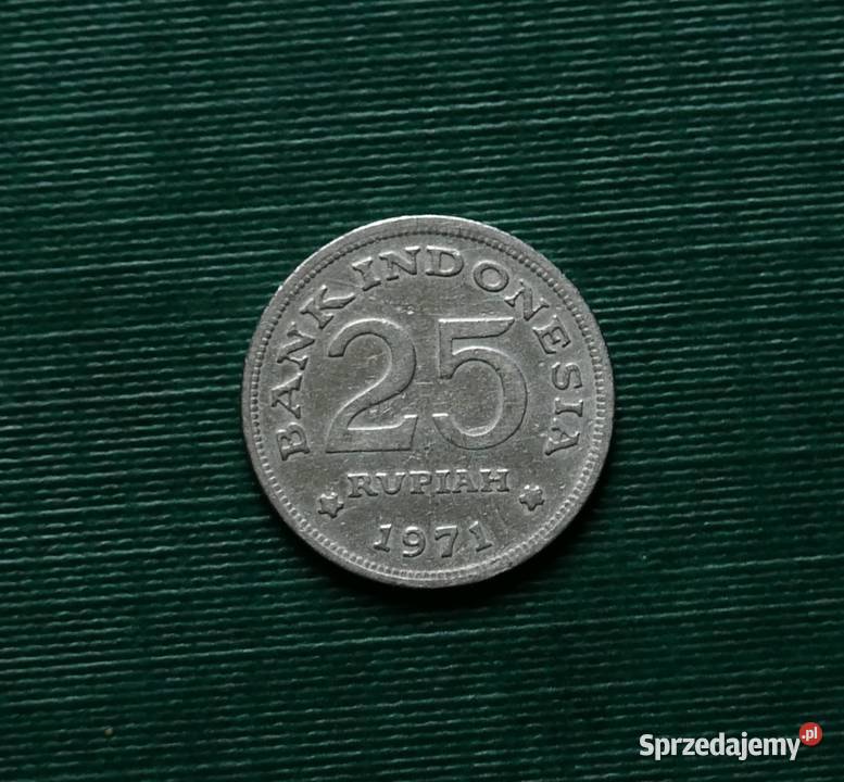 INDONEZJA 25 rupii 1971r Gliwice sprzedam