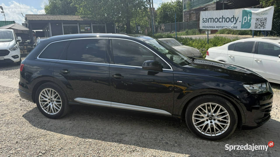 Audi Q7 30tdi 272 quattro sLine salon serwis asystent pasa ruchu Gdańsk