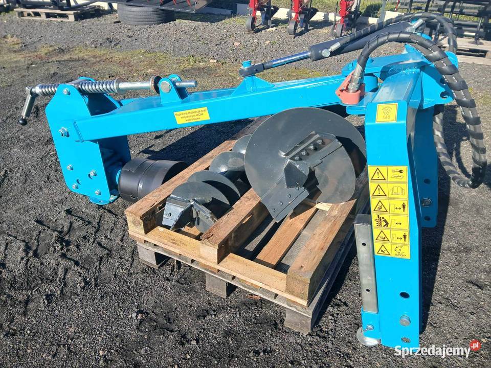 Świder ziemny z posuwem hydraulicznym dolnośląskie Proszówka