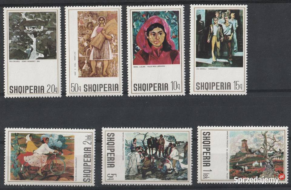 ALBANIA MALARSTWO CZYSTE Łódź