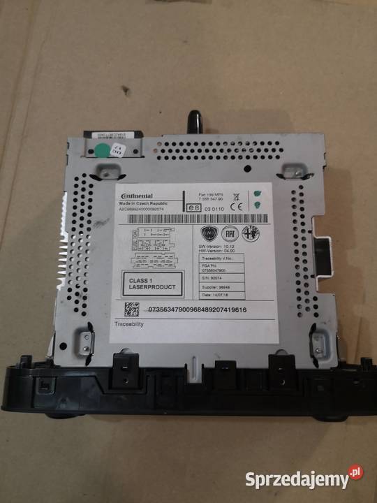 Radio CD Fiat Panda 3 Sochaczew