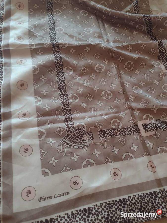 Francuski jedwabny szal biznesowychusta apaszka Kraków