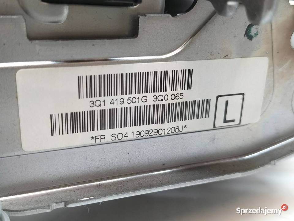 KOLUMNA KIEROWNICZA BLOKADA 3Q1419501G Skoda